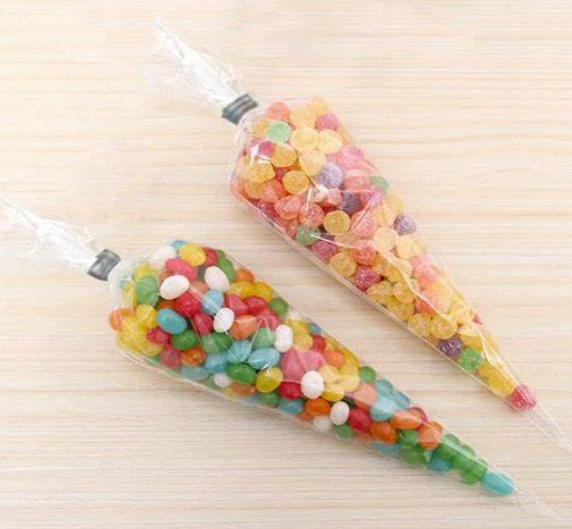 Prezz ta 'skont tal-borża tal-ippakkjar tal-plastik tal-forma ta' kon